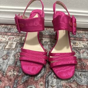 Antonio Melani Vaidenia Skippie Pink Heels Dress Sandals Size 6 M Women’s NEW